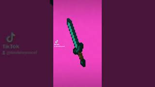 Minecraft diamond sword flip #viral #shorts #short #video #tiktok