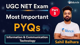 ICT UGC NET Exam 2022 | Revision Part 3 Information & Communication Technology UGC NET Important PYQ