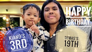 DeMas’s 19th and Kiano’s 3rd Birthday Celebration, 22 June 2023. Wishing the best for both of you.