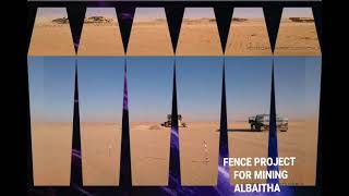 PERIMETER FENCE , FOR MINING PROJECT.