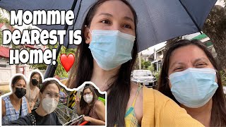 FIRST DAY WITH MOMMIE DEAREST! | COOKING SINIGANG + GROCERY 👩‍👧✨