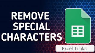 Find and Replace special characters in excel in Just 50 Sec #Shorts