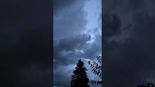 Twilight Clouds From a Small Summer Thunderstorm