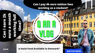 ANSWERING MOST ASKED QUESTIONS ABOUT DENMARK STUDY !!