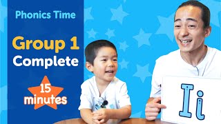 Group 1: Complete Collection | Phonics Time with Masa and Junya | Made by Red Cat Reading