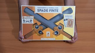 Unboxing di Colpiamoci a Vicenda con Spade Finte