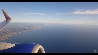 Southwest 737-700- Amazing Steep Takeoff from a short runway-SNA, Orange County California