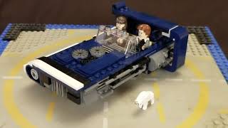 Han Solo's Landspeeder by the Montreal Lego Maniac - unboxing, speed build and review