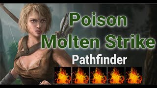 Molten Strike Pathfinder Tanking the Endgame [POE 3.21 Crucible]