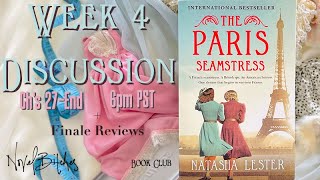 Week 4 Discussion - The Paris Seamstress