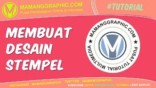 Membuat Desain Stempel dengan Corel Draw Mudah