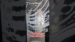 Focus on the foam feels different || awesome video || amazing video || trending video of today ||