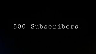 500 Subscribers | Thanks a lot💛