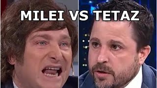 El día que Milei le enseñó economía a Martín Tetaz- 08/06/18