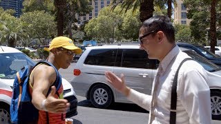 Ollie B Freestyles on The Las Vegas Strip!