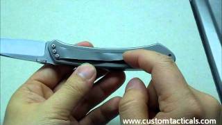 Chris Smith Custom Tactical Folding Knife Review