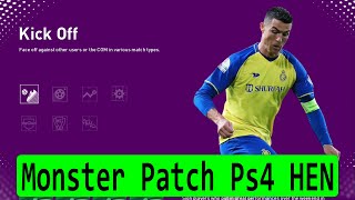 Monster Patch PS4 HEN Winter 2023