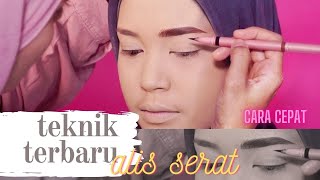 TUTORIAL BUAT ALIS SERAT MUDAH DAN CEPAT #tutoRIA