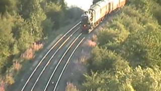 45407 passes Fairburn Ing's on the Scarborough Spa Express.