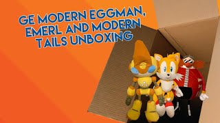 GE Modern Eggman, Tails, and Emerl Unboxing!