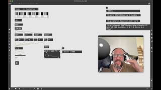 Max/MSP/Jitter: Sound & Visual Synthesizer - Live - Part 1