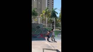 harry and anton skatebaording lessons first time yay!