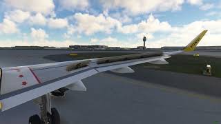 MSFS | Spirit Airlines | A320 NEO Landing in Atlanta