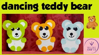 DANCING TEDDY BEAR || Simple Paper CRAFT