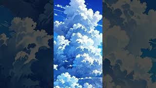 Peaceful Fantasy ~ Cloudy Sky #shorts #viralshorts #shortvideo