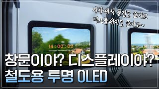 투명 OLED 이번엔 철도다!! 🚅 [LGD 인사이드]