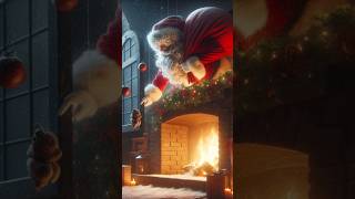 Así es como SANTA CLAUS entra a tu CASA 🎅 #shortsfeed #santaclaus #viral