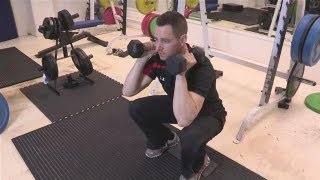 How To Dumbbell Squat