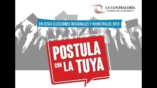 ASUP se suma a la campaña Postula con la tuya de la mano con la Contraloría General de la República