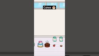 Cakes 🎂 #toca boca #free #cake #yummy #food #sweets