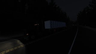 In de nacht rijden | American Truck Simulator #5