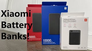 Xiaomi Redmi Battery Banks UNBOXED!