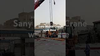 Mobile Crane work done