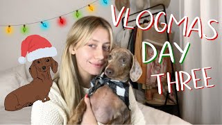 VLOGMAS DAY THREE: DACHSHUND TAKEOVER