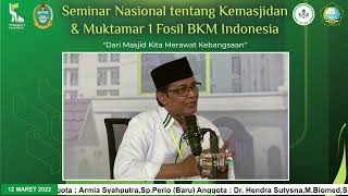 Muktamar I FOSIL BKM Indonesia Podcast Series bersama Prof. Dr. dr. Delfitri Munir Sp.T.H.T.K.L(K)