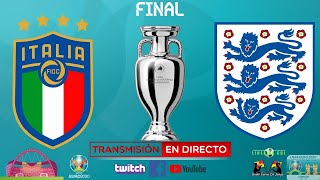 #Italia vs #Inglaterra | Final #Eurocopa | En Vivo Formato RADIO