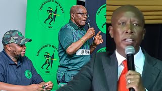 Julius Malema Wants To Know What Zuma Did To Take EFF Numbers In KZN | Funeral Service Of Mama Twala