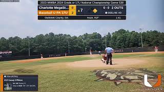 Baseball U PA 17U vs. Charlotte MegaStars (2023.07.18)