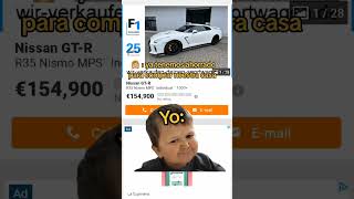 Compras necesarias Nissan GTR #nissanskyline #gtr #boda #compra #realstate #Meme #MemeCut #CapCut