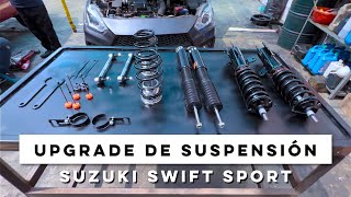 ¡INSTALAMOS NUEVOS COILOVERS! | Preparamos un Swift Sport 1.4 Turbo para Autocross -Parte 1-