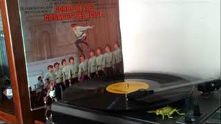 Coros de los Cosacos del Volga.-    FELIZ AQUEL QUE NO DIGA LA SENDA DE LOS ATEOS.     Vinilo.