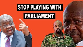 OTAFIIRE tells off DRUNK MUHOOZI to stop PLAYING with PARLIAMENT of UGANDA