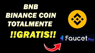 BNB TOTALMENTE GRATIS: Nuevas Plataformas  BINANCE COIN  FREE || RETIRO DIRECTO A FAUCETPAY ||