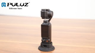 For DJI Osmo Pocket 3 PULUZ Silicone Dock Desktop Charging Base Bracket