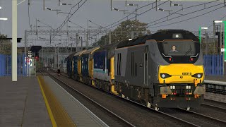 Train Simulator 2021 | 0A68 Crewe Gresty Bridge D.R.S - Wembley L.M.D