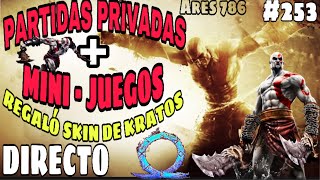 🎁 PARTIDAS PRIVADAS FORTNITE + REGALO SKIN DE KRATOS | OUTFITS | SIMON DICE | #253 ARES 786 🎁